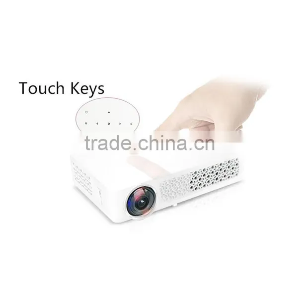3D DLP Projector Android 4.4 Wi-Fi Support Native 720P Mini Video Projector photo-4