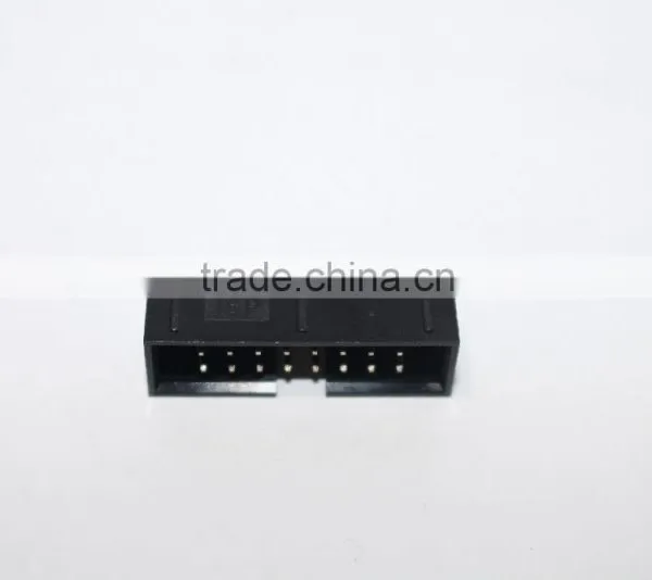 2.54mm Black R/a Box Header Connector 10~40 Pin photo-2