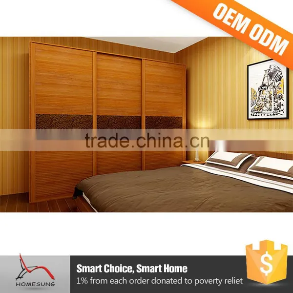 4 Door Wooden Veneer Designs Lightweight Portable Armoire Wardrobe Closet photo-6