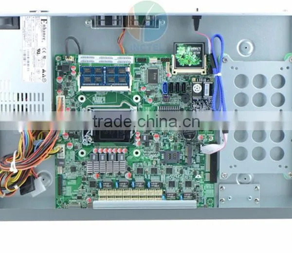 ROS 6 Gigabit Flow Control Firewall OPENWRT With I3 3210 CPU 1000M 6 82574L 2 Groups Bypass1U Firewall Router photo-4