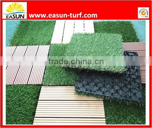 Long Life Interlocking Artificial Grass Tile photo-3