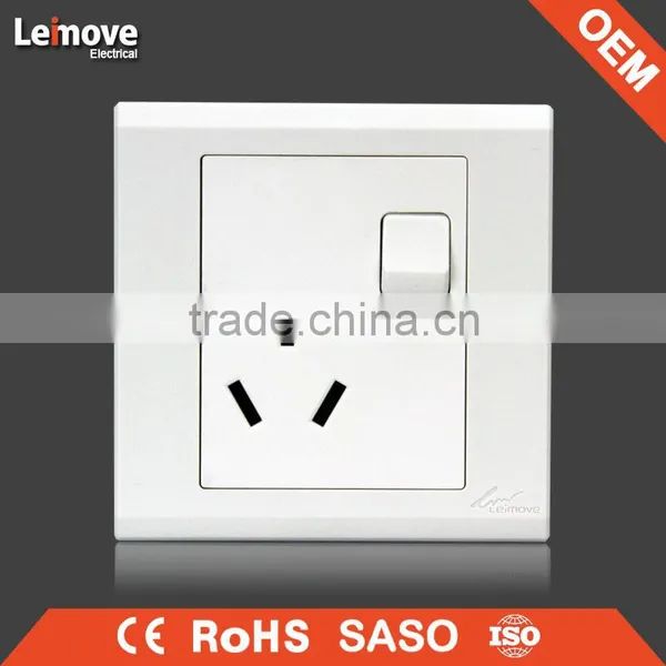 High Quality Frosted Faceplate PC White Two Gang One Way Swtich Two Gang Two Way Switch photo-6