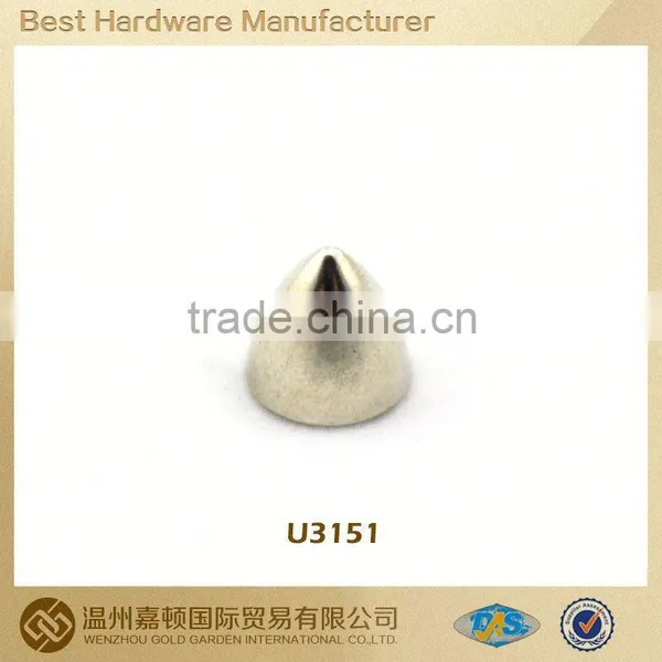 Flat Debosed Round Rivets Snap Rivet Fastener for Bags