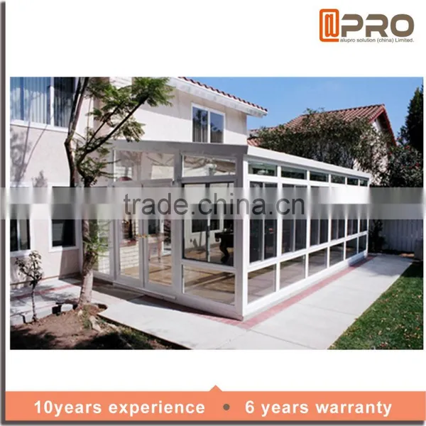 Construction Aluminum Panels Glass Houses Modern Glass Sunroom photo-3