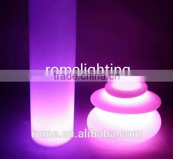 Creative LED Colorful Light-emitting Light-emitting Furniture Stacked Stone Lamp Outdoor Scene Decorative LED Lights Stone photo-2