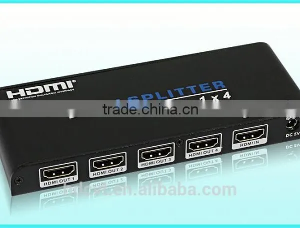 1x4 HDMI 4K2K Splitter With 1080P 3D ULTRA HD Support , HDV-A14 photo-5