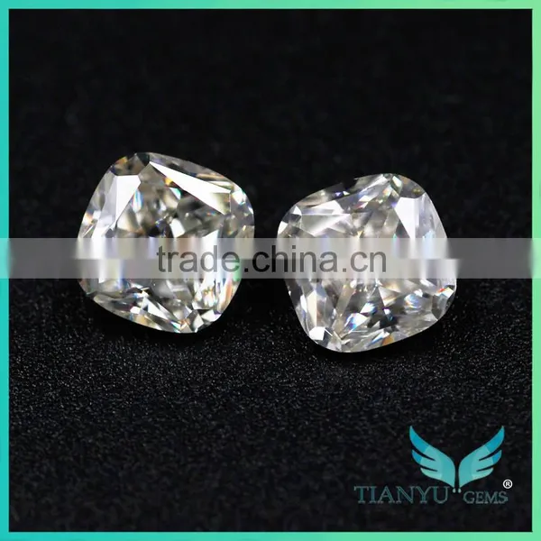 Wholesale Best Cut Vvs Clarity 9.5 mm Cushion Cut Forever Brilliant Moissanite photo-6