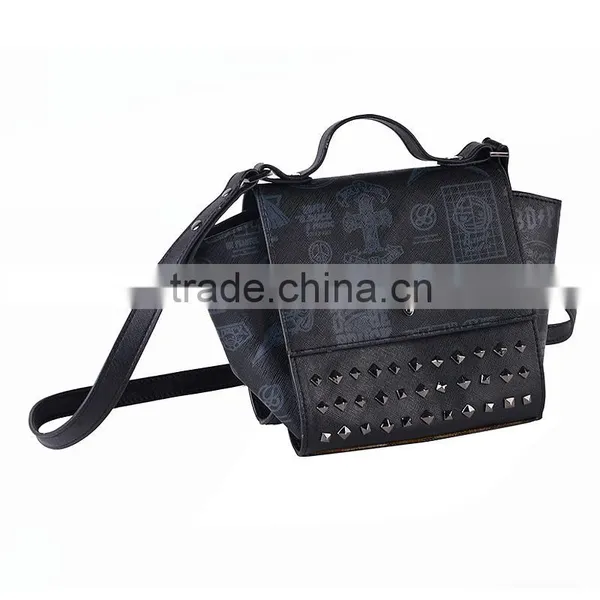2016 Lady's Fashion Shoulder Bag,handbag With Studs photo-3