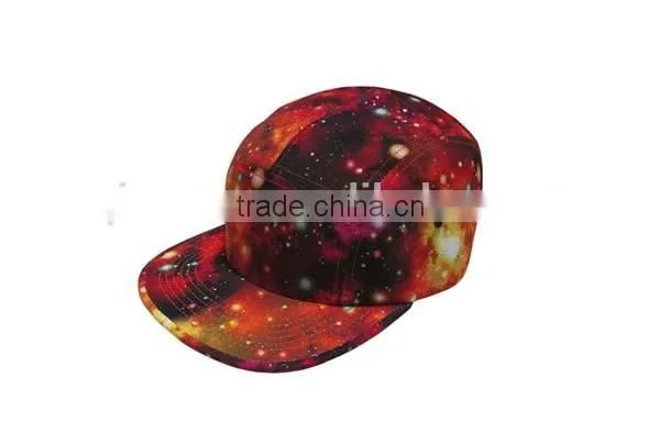 2015 Fashion Blank 5 Panel Hat With Leather Strap Wholesale,galaxy 5 Panel Hat photo-4