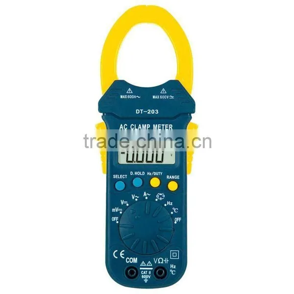 HP6204 3 3/4 DIGITAL AC CLAMP MULTIMETER