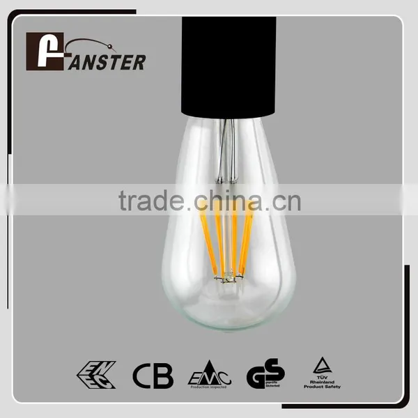 Edison Style Led Filament Bulb 2W 4W 6W 8W E27 Led Filament Lamp With 2 Years Warranty photo-4