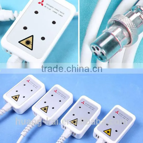 Laser Weight Loss Skin Rejuvenation 650nm 980nm Diode Laser With 12 Laser Pads Machine photo-5