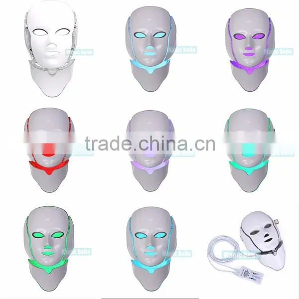 7 Colors LED Photon Mask!!! LED Face Mask/LED Mask for Salon Use photo-3