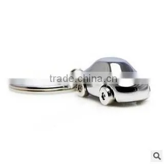 Wholesale Metal 3D Car Key Chains /Promo Keychains Metal 3d Car Shape Key Rings photo-5