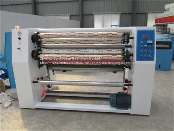 GL-215 Mini Size Selling Adhesive Tape Slitting Machine Manufacturer photo-3