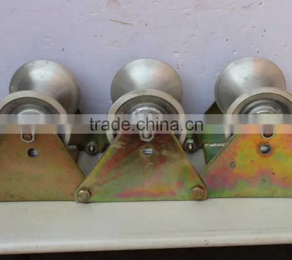 Aluminum Wheel Electrical Cable Roller Cable Laying Equipment photo-2