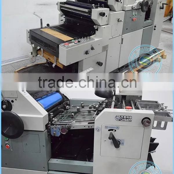 Single Color Coding Leaflet Documents Offset Printing Machine Price in India photo-3