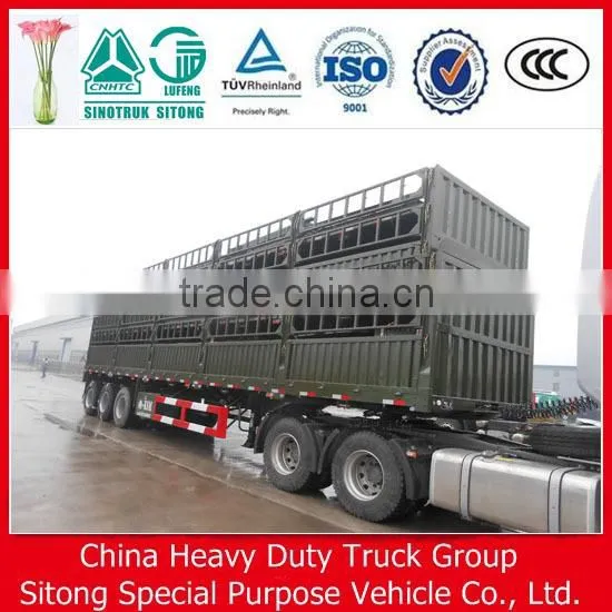Stake Type Truck Semi Trailer Manufacturers China Gooseneck Horse Trailer photo-5