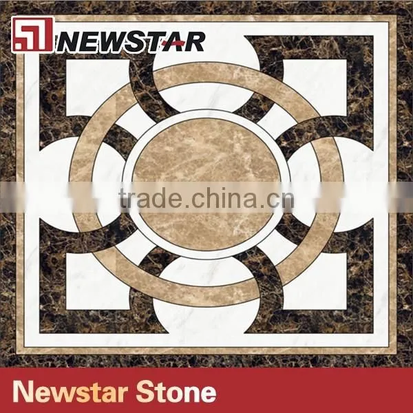Newstar Square Water Jet Marble Medallion photo-3