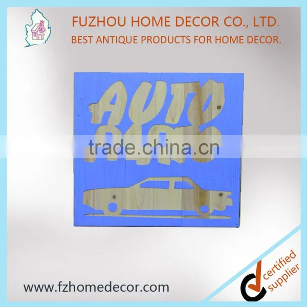 Wholesale Decorative Wooden Wall Carved Plaque With Colourful Designs photo-2