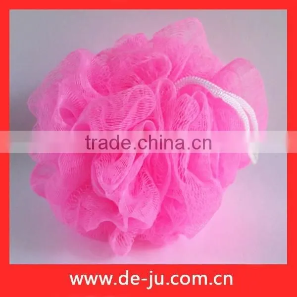 Body Cleaning Colorful Flower Plastic Bath Sponge photo-3