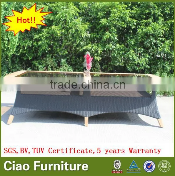 Garden Oblong Teak Wood 12 Seater Dining Table Outdoor Furniture photo-4