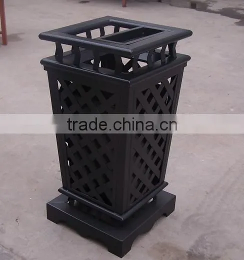 Arlau Outdoor Park Metal Waste Bin photo-2
