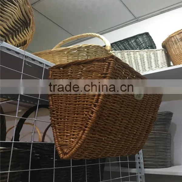 Bicycle Parts Quick Release Bicycle Bracket/wicker Willow Bicycle Baskets Wholesale photo-2