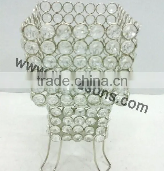 Wholesale Crystal Votive Candelabra Wedding Gift Table Decoration photo-2