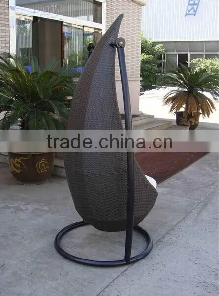 Outdoor Rattan Wicker Swing Chair photo-4
