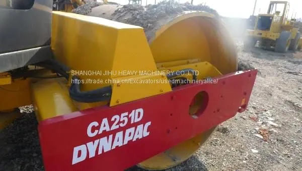 Бывший дорожный каток Dynapac CA251 с одним барабаном photo-4