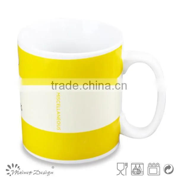 Cheap 300ml New Bone China Mugs With Decal photo-3