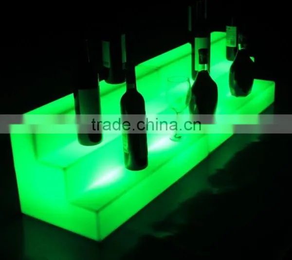 Remote Control Glowing Stairled Wine Storage Rack photo-3