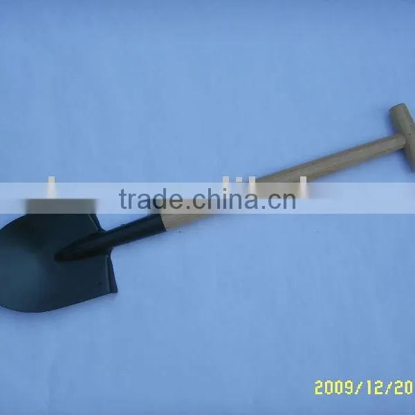T Handle Farm Shovel Garden Tools Wooden Handle Spade