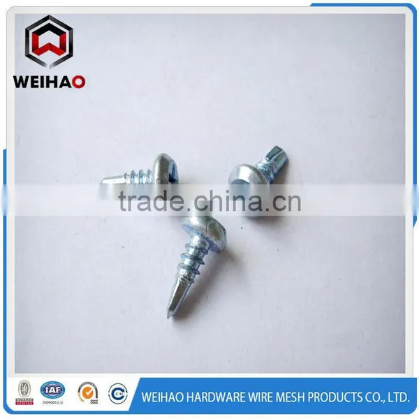 Zinc Plated Hex Head Self Drilling Screw/roofing Galvanized Self-drilling Screw EPDM Washer photo-2