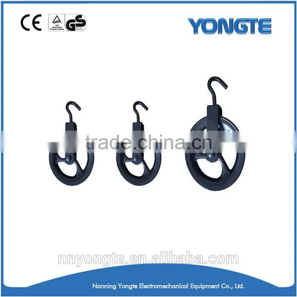 High Quality Wire Rope Cast Iron Block / Black Pulley Block photo-3