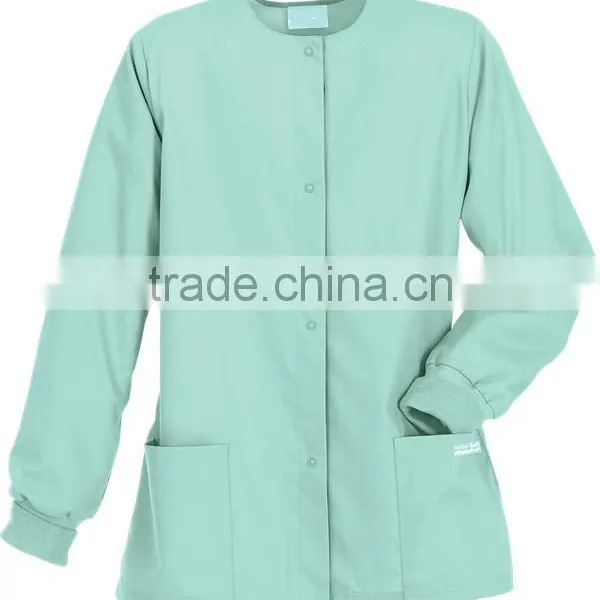 Scrubs Ladies Warm Up Jacket for Doctor Uniforms Doctor Jackets Hospital Jackets photo-2