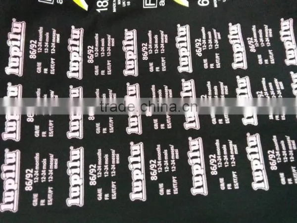 Jiabao High Quality Silicone Coated Polyester Film for Heat Transfer Sticker photo-2