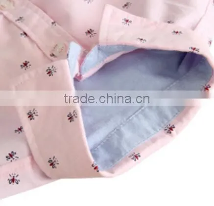 100% Cotton Printed Fabric Infant Wear Baby Shirts photo-4