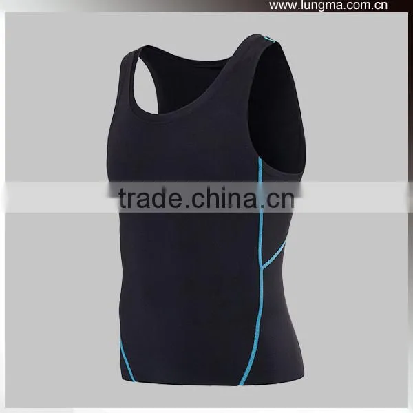 OEM Womens Sleeveless Compression Vest Tank Top photo-4
