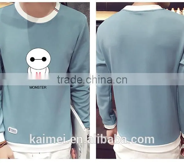 Fashional Design Crewneck Sweatshirt Man Without Hood Popular Among Adults photo-6