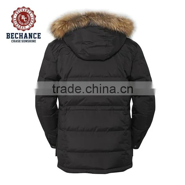 Men Down&feather Jacket Winter Coats With Fur photo-2
