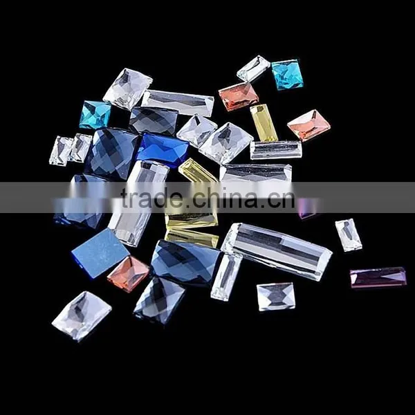 Crystal Glass Flat Back Rhinestone photo-5
