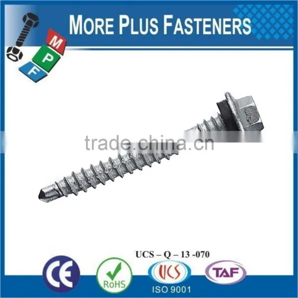 Made in Taiwan Star Torx Drive Wafer Head Heavy Duty Self Drilling Screw Flat Head With Wing and Shank Self Drilling photo-6