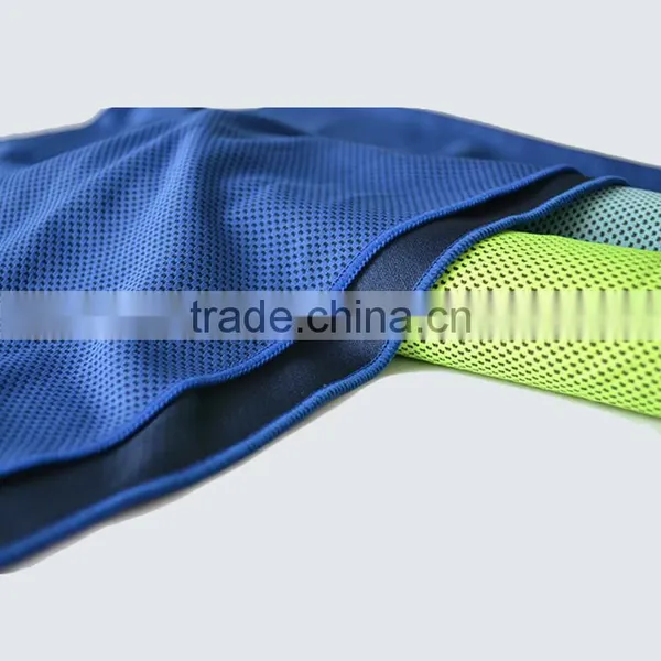 100% Genuine Cool Towel Material Ice Microfiber Cooling Towel for Sport