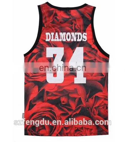 Digital Printing and Sublimation Printing Custom Tank Top photo-5