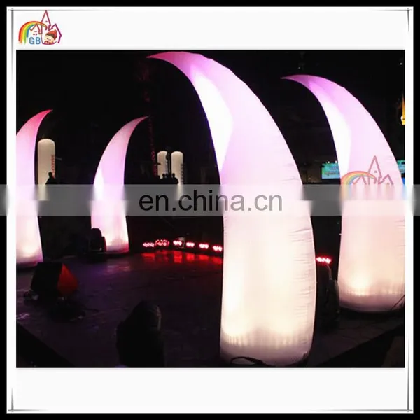 Hot Selling Inflatable Light Christmas Party Decoration Light Cone Pillar Decoration photo-3