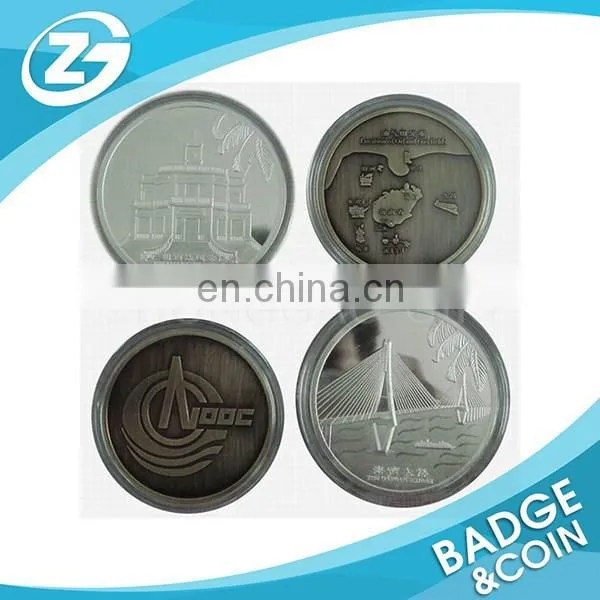 Manufactory Production Custom Metal Gold and Silver Coin photo-2