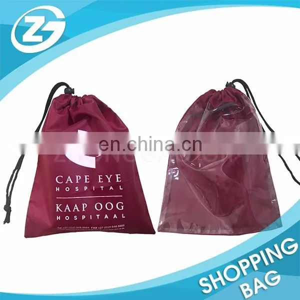 Cosmetic Packaging Promotion Custom Travel Cheap Clear PVC Drawstring Bags photo-6
