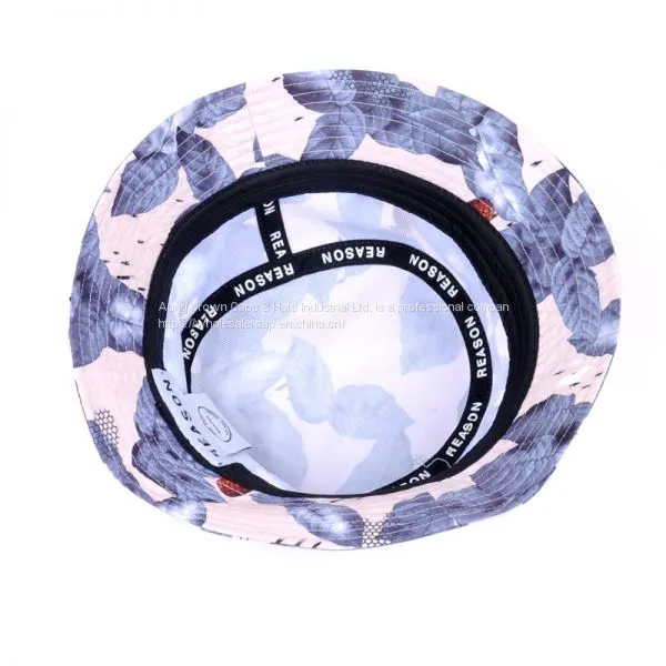 Custom Wide Brim Hunting Cap Camo Bucket Hat photo-3